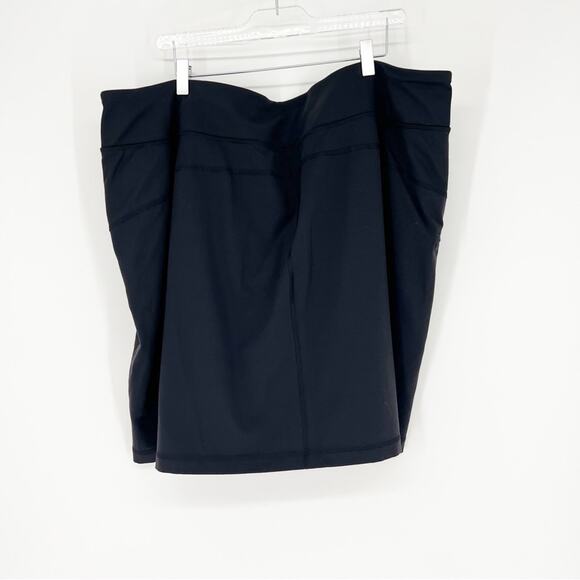 Duluth Trading Co NoGa Stretch Skort 3X Black - Picture 3 of 6